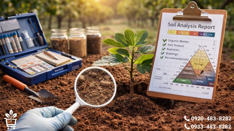 بررسی و شناخت خاک برای احداث باغ انجیر