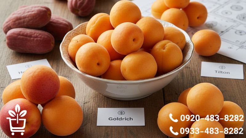 ارقام تجاری زردآلو