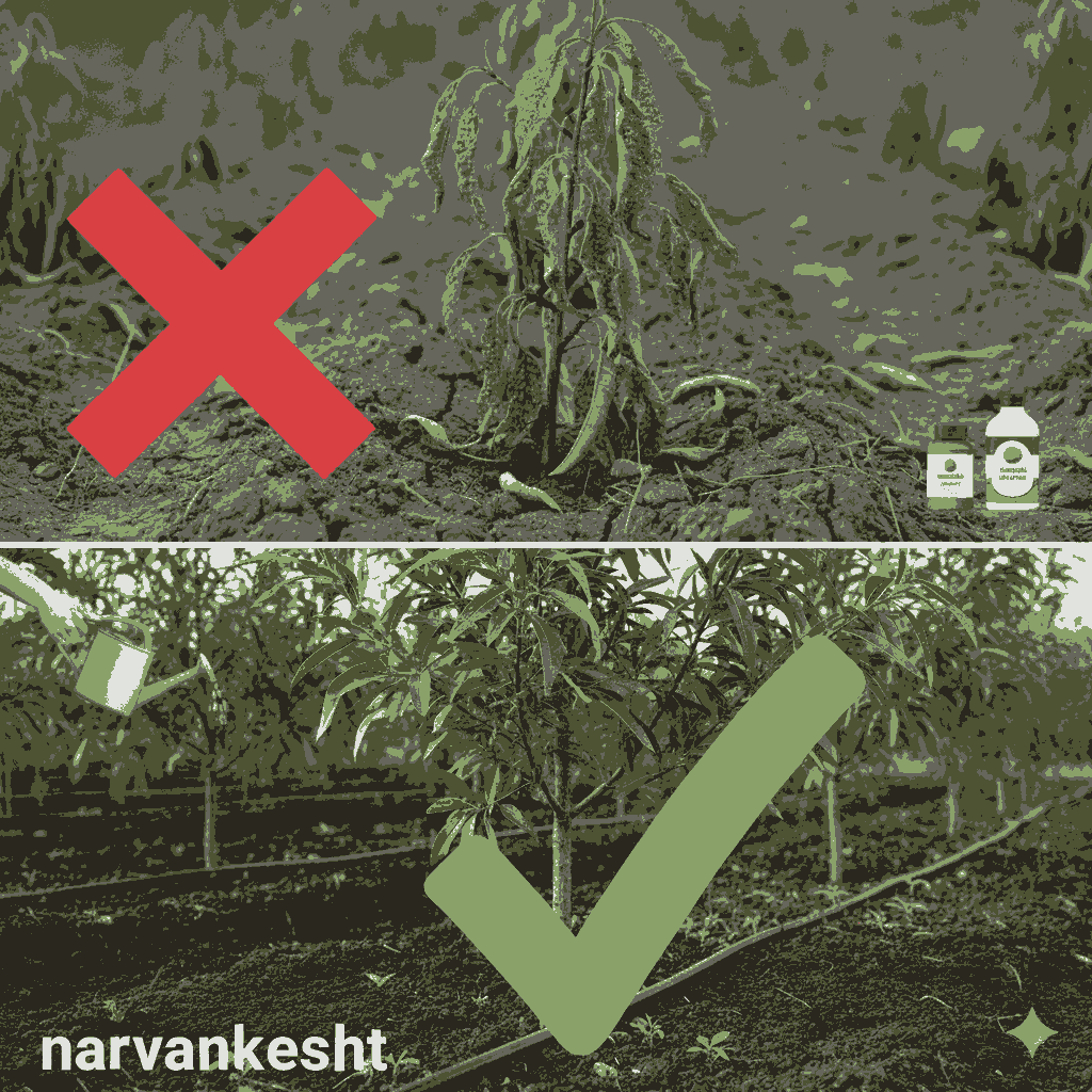 مشکلات رایج در رشد نهال بادام و راه‌حل‌ها