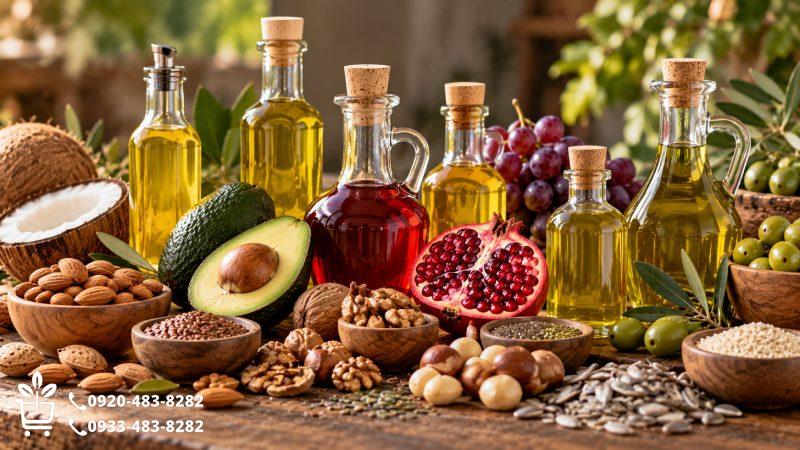 فواید روغن‌های میوه و مغزها